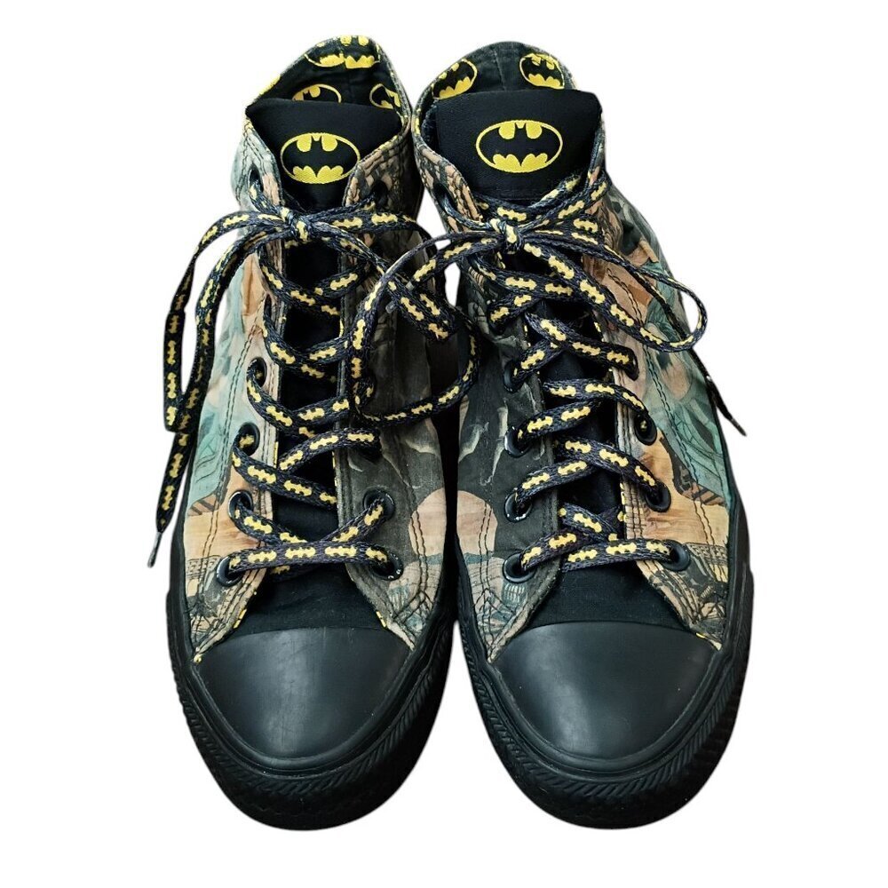 Converse Chuck Taylor Men’s DC Batman Comics Canvas Sneakers Size 6 US